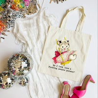 Do I Look Like a People Person Tote Bag