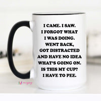 Forgot What I Was Doing Ceramic Mug