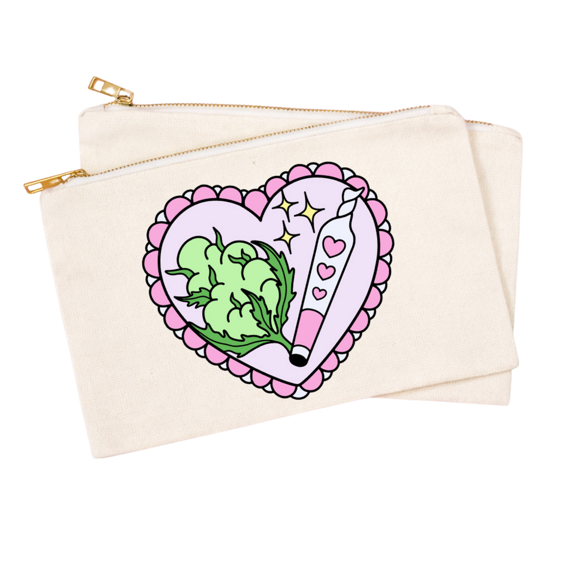 Heart Stoner Makeup Bag