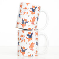 Dancing Cats Mug