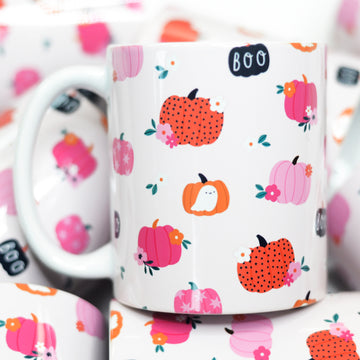 Fall Pumpkin Ceramic Mug