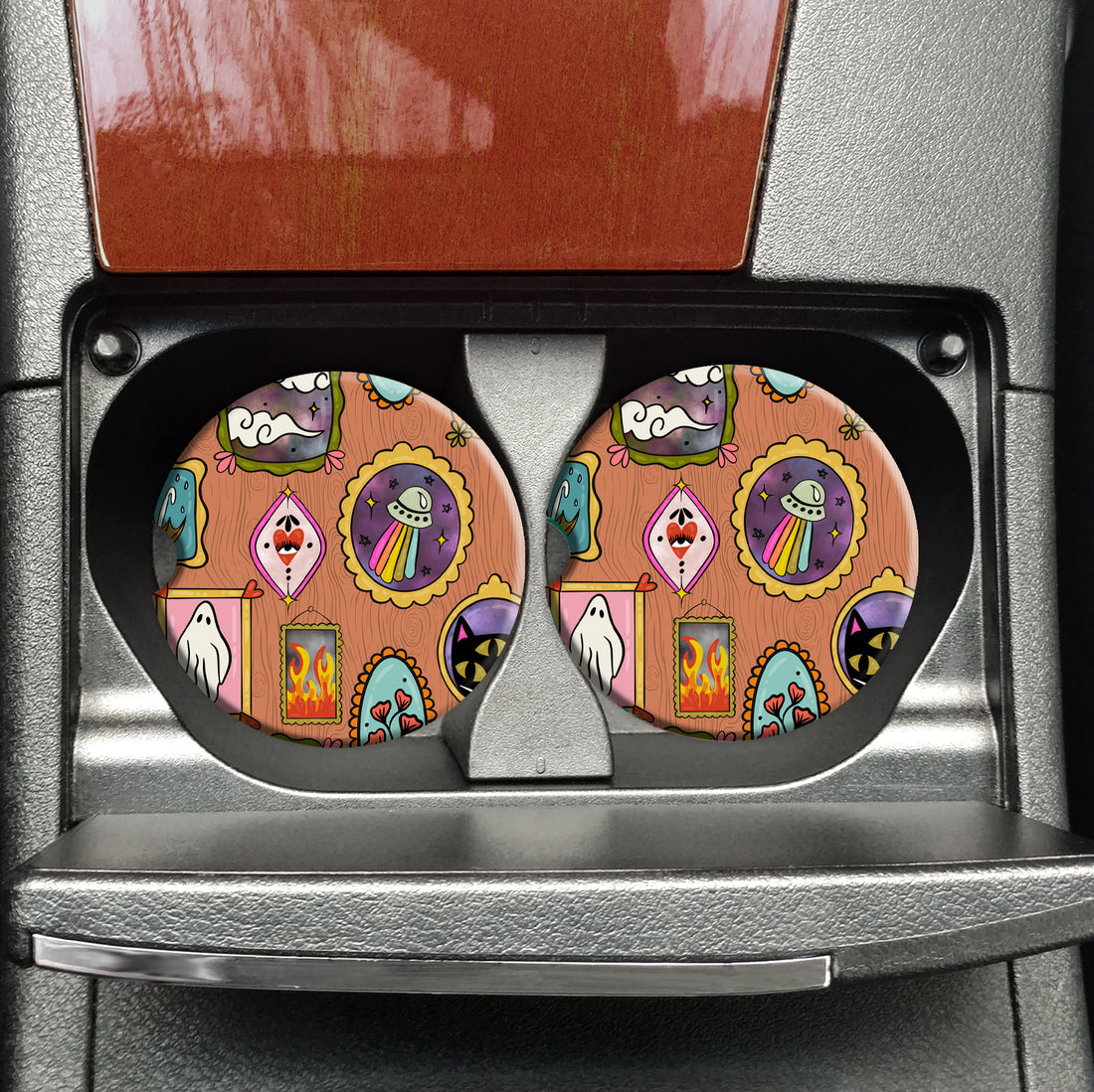 Art Wall Car Coasters