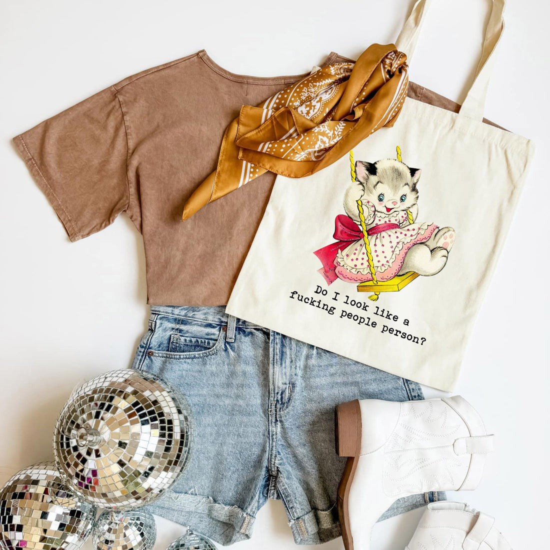 Do I Look Like a People Person Tote Bag