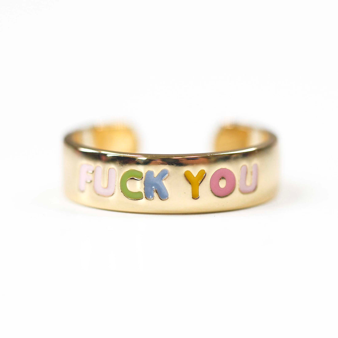 Fuck You Adjustable Ring