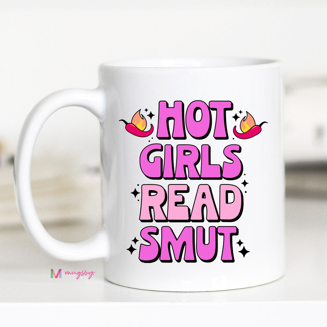 Hot Girls Read Smut Coffee Mug
