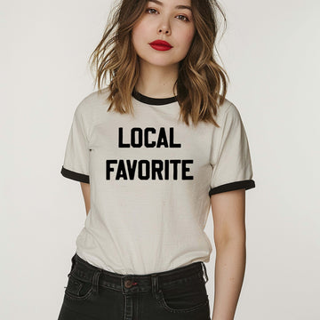 Local Favorite Ringer Tee