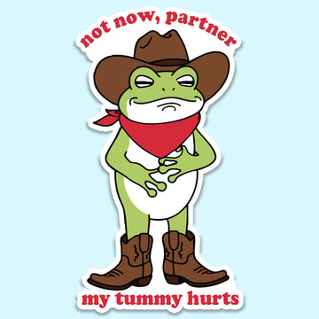 My Tummy Hurts Sticker Decal