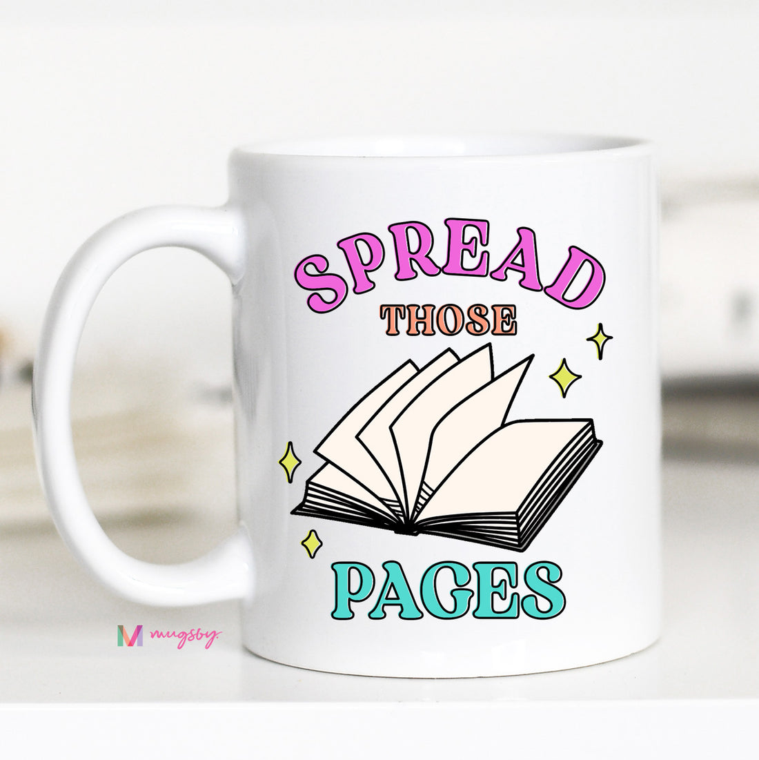 Spread Those Pages Coffee Mug