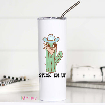 Stick 'em up Cactus Tall Travel Cup