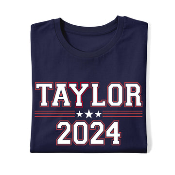 Taylor 2024 Political Funny Shirt (Navy Crew)