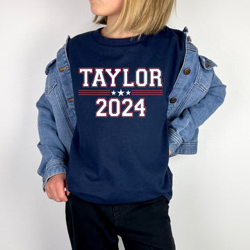 Taylor 2024 Youth Shirt (Navy)