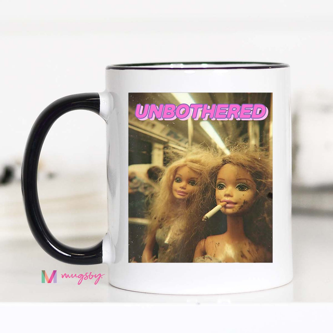 Unbothered Doll Coffee Mug