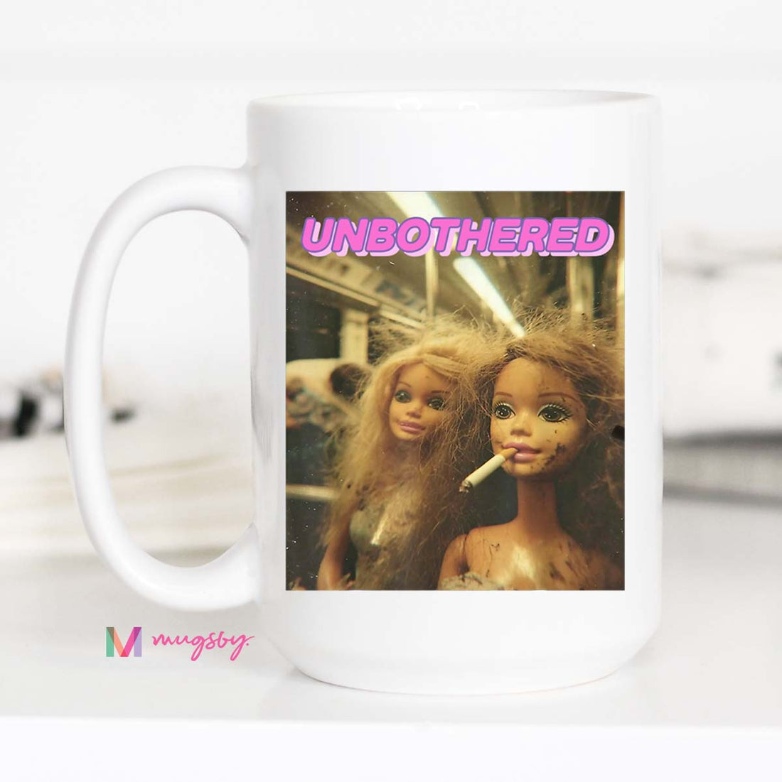 Unbothered Doll Coffee Mug
