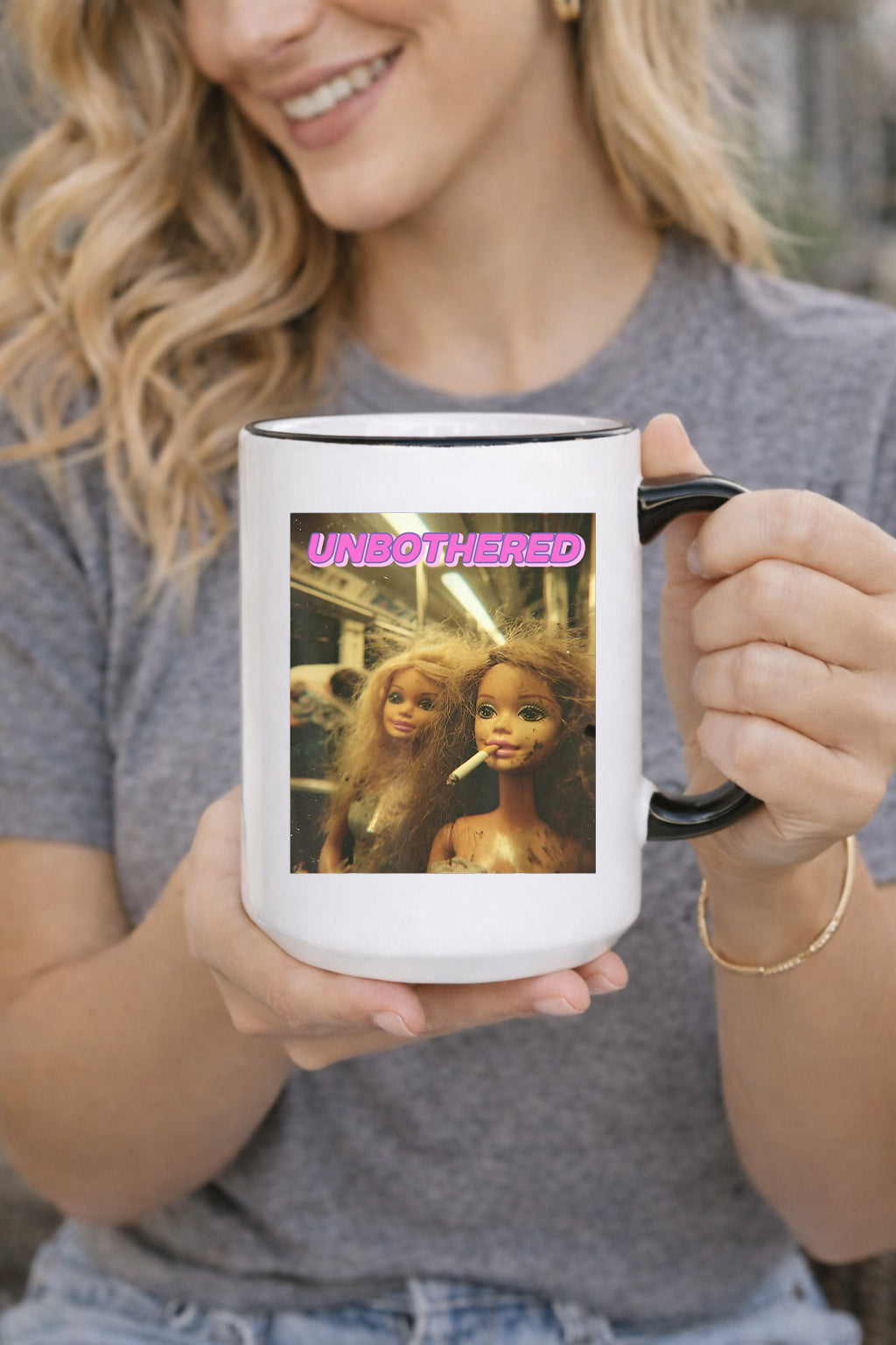 Unbothered Doll Coffee Mug