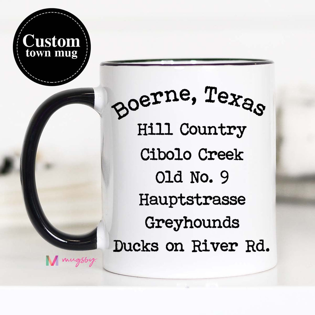 Custom Town Mug