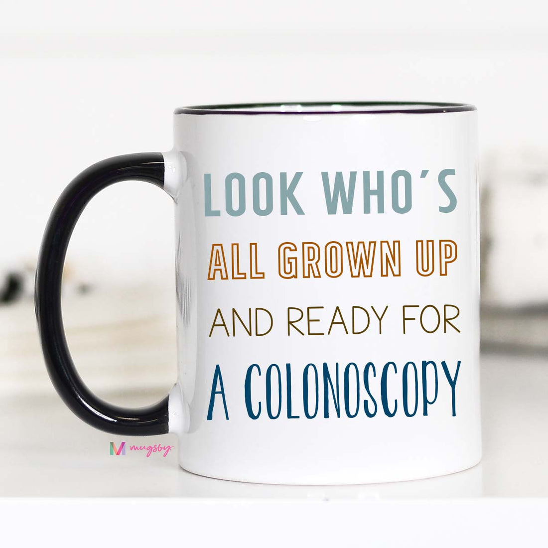 Funny 50th Birthday Mug, Look Who&